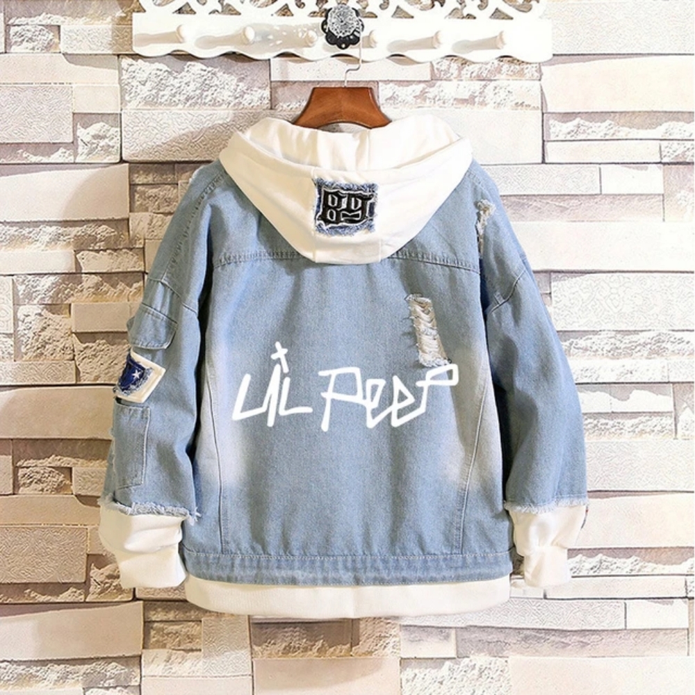 Lil Peep denim jacket